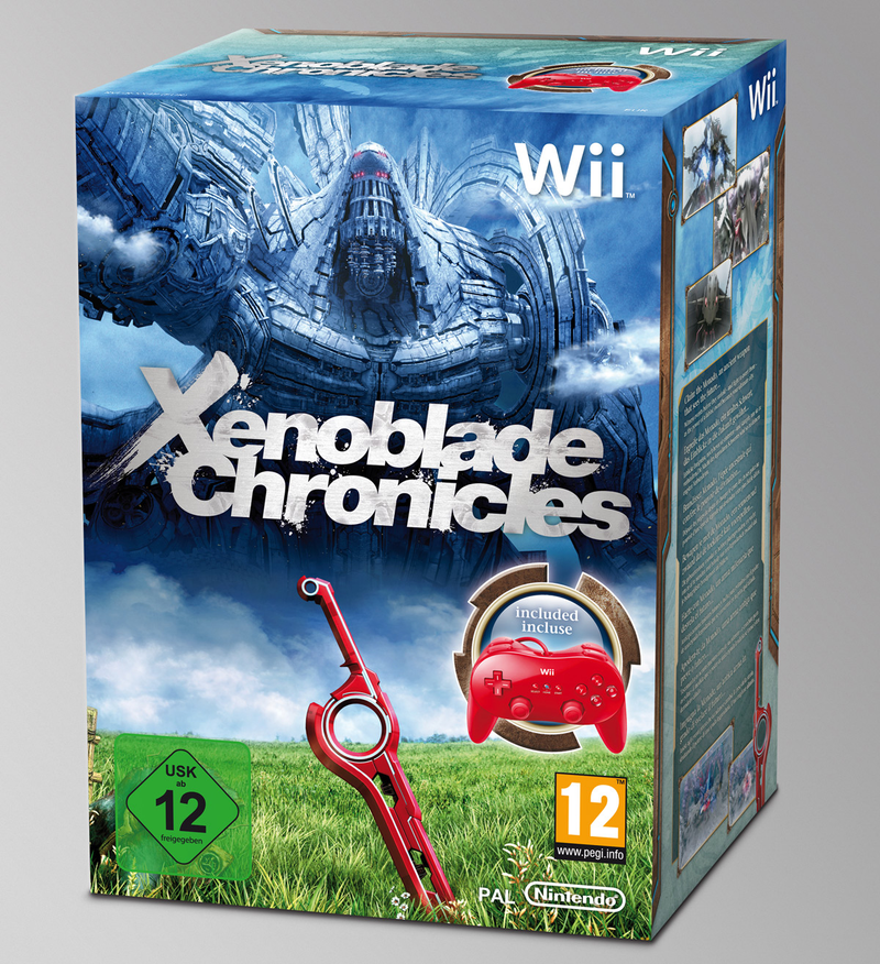 Illustration for article titled Europe's Fancy Big Box of Xenoblade Chronicles
